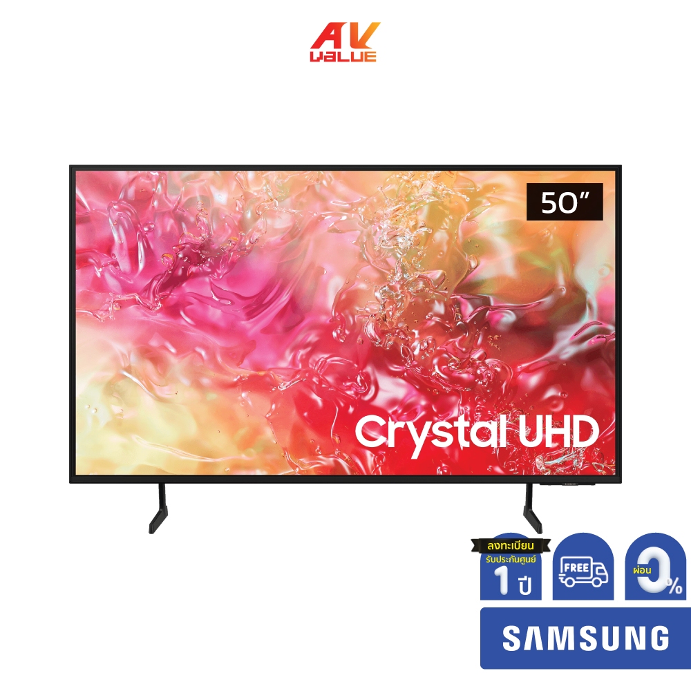 Samsung UHD 4K TV รุ่น UA50DU7000KXXT ขนาด 50 นิ้ว DU7000 Series ...