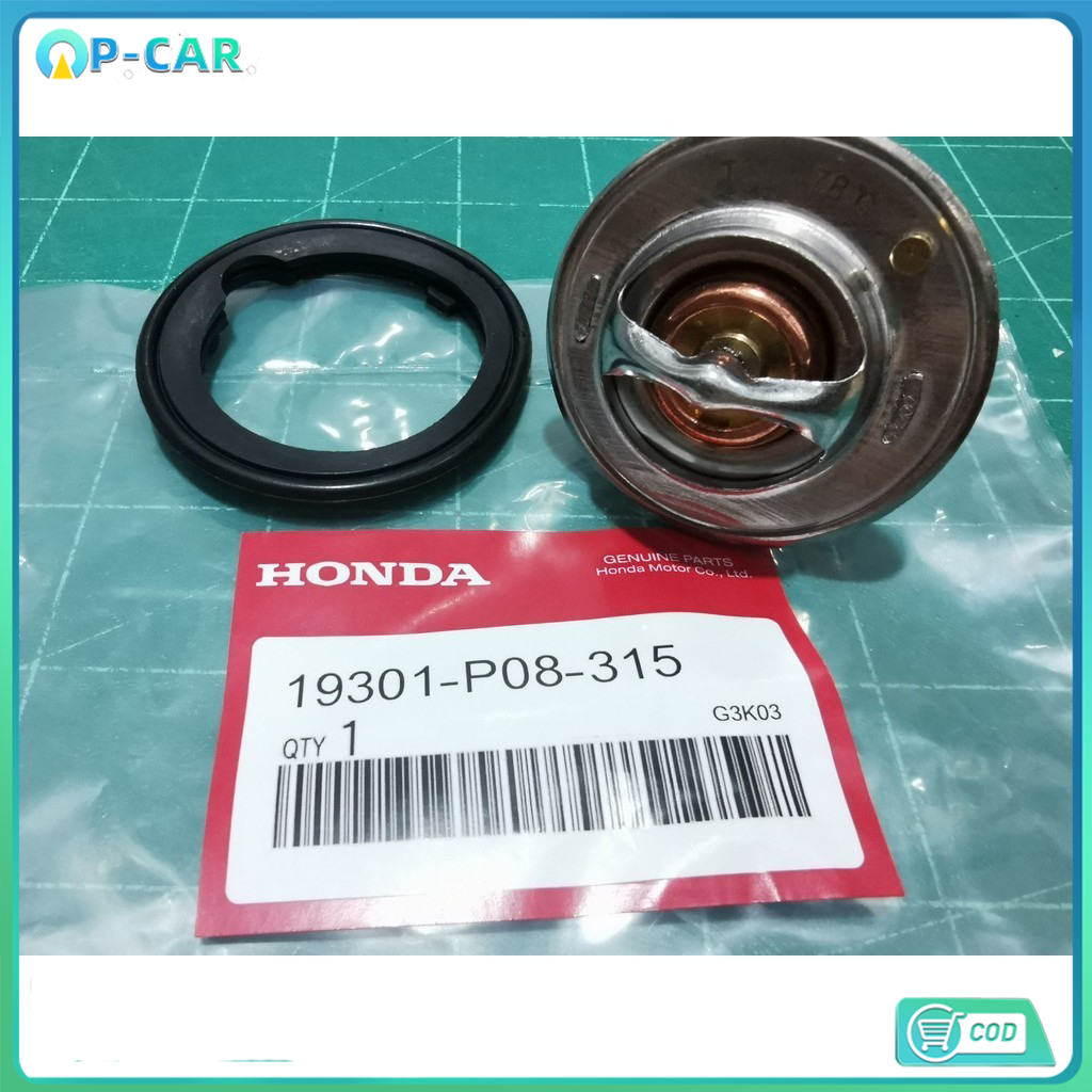 วาล์วน้ำฮอนด้า Honda City,Jazz,Civic,Accord,Crv พร้อมโอริง 78°C ...
