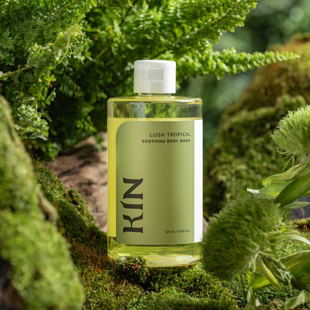 KIN Lush Tropical Soothing Body Wash 325ml คิน รัช ทรอปิคอล ซูทธิ้ง บอ ...