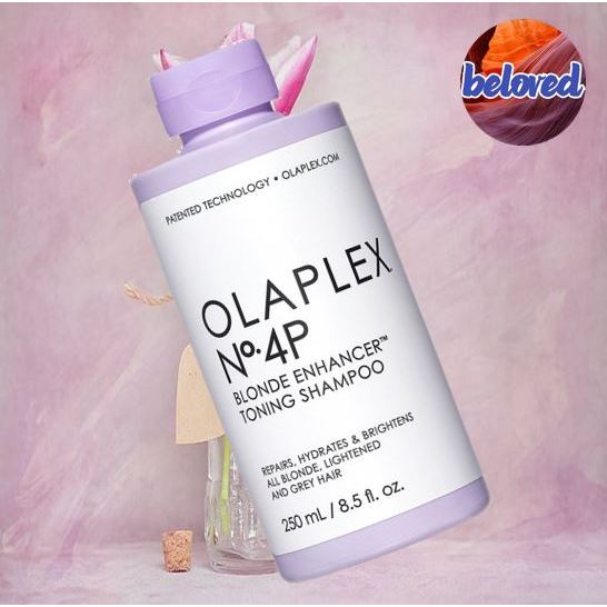 Olaplex No.4P 250 ml แชมพูฆ่าเม็ดสีเหลือง และช่วยให้เส้นผมแข็งแรง ...