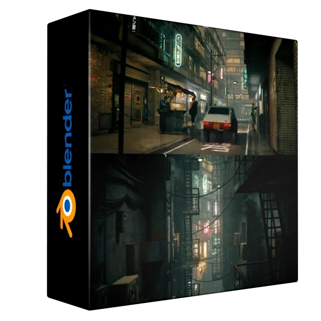 Procedural Alleys + Assets | Shopee Thailand