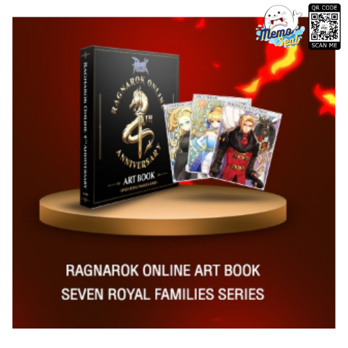 Ragnarok online art book +card item seven royal families series (Art ...