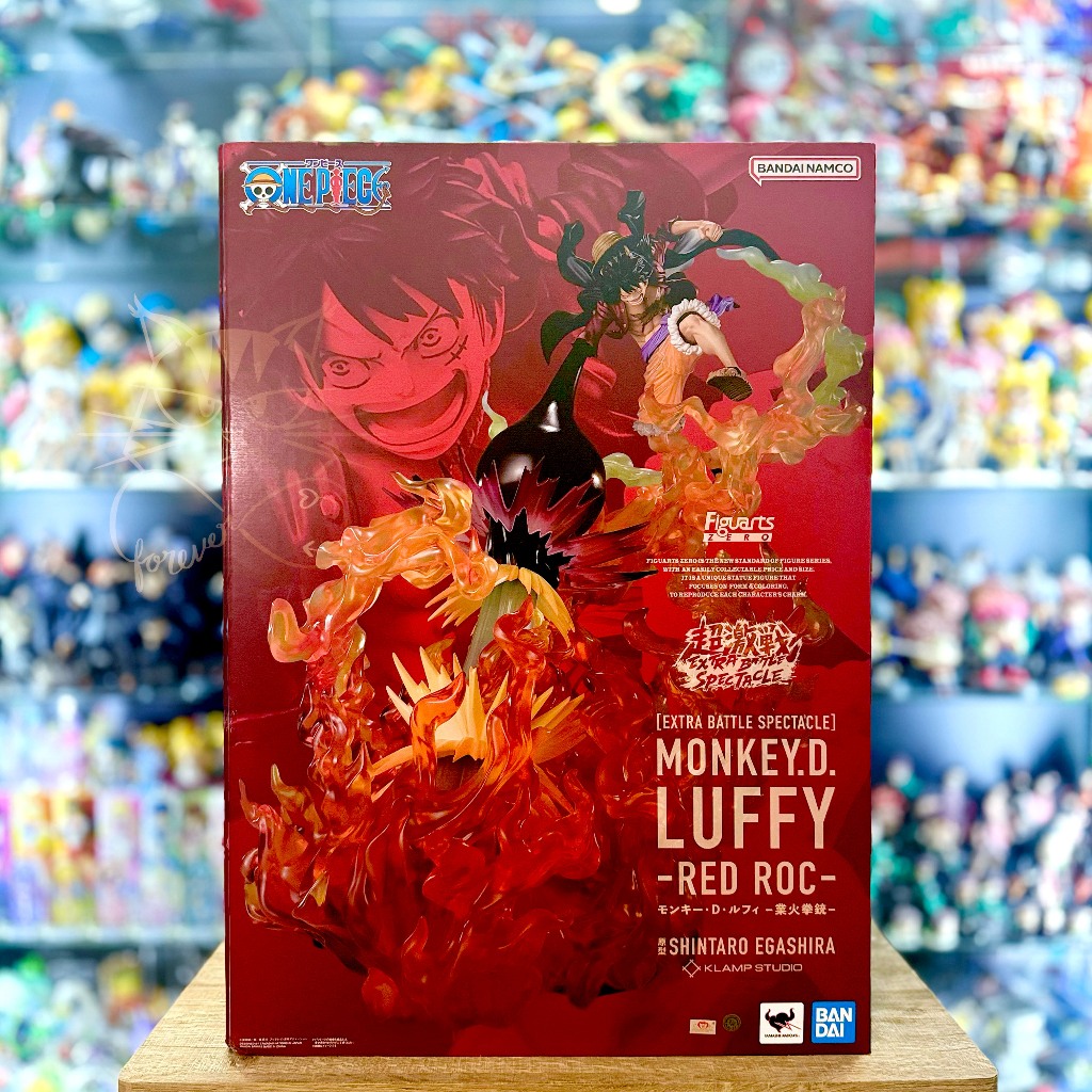 Figuarts Zero One Piece EXTRA BATTLE SPECTACLE MONKEY.D. LUFFY -RED ROC ...