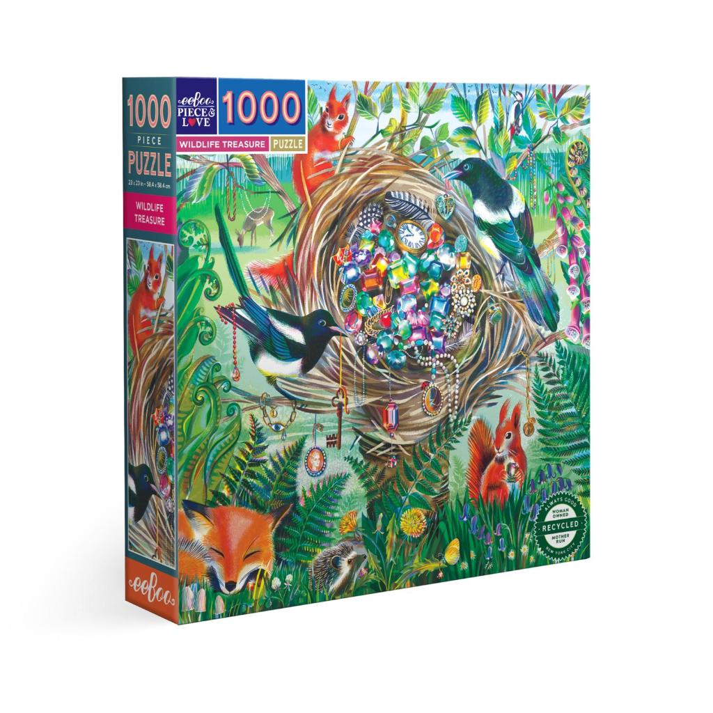 eeBoo - Wildlife Treasure ขนาด 1000 ชิ้น มีสินค้าที่ไทย พร้อมส่งได้ ...