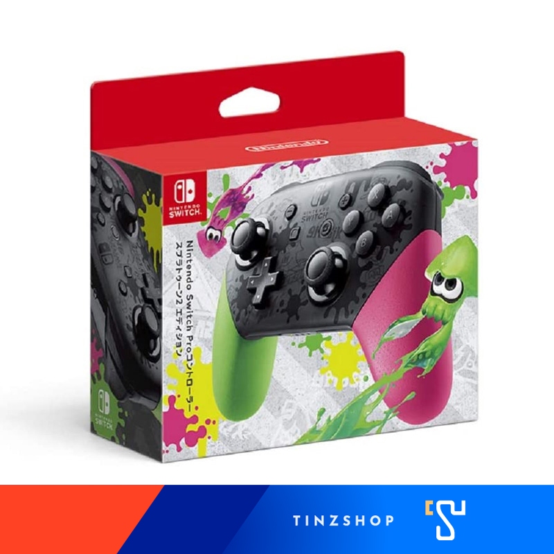 [จอยโปรแท้] Tinzshop Nintendo Switch Joy Pro Splatoon2 จอยโปร จอยแท้ จอ ...