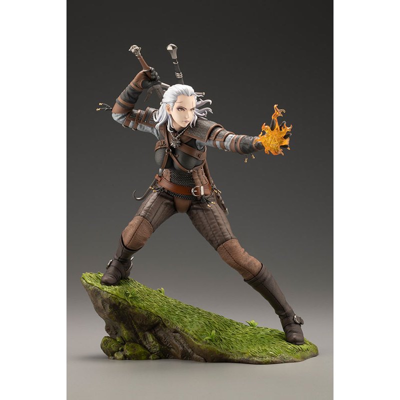 THE WITCHER BISHOUJO The Witcher Geralt 1/7 Complete Figure ...