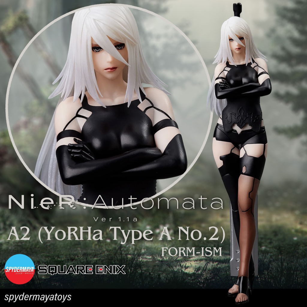 Square Enix Figura A2 (Yorha No. 2 Type A) Short Hair – 17 Cm – Collezione Form-ISM Per Nier: Automata - 2