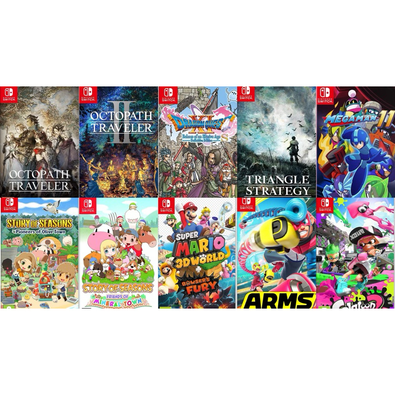 แผ่นเกม Nintendo Switch มือ2 | Shopee Thailand