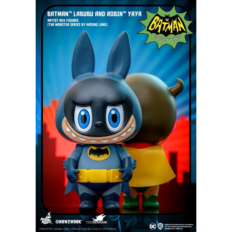 พร้อมส่ง🇹🇭 แท้💯 Batman 1966 • Batman Labubu & Robin Yaya พร้อมส่ง🇹🇭 แท้💯 Batman 1966 • Batman Labubu & Robin Yaya