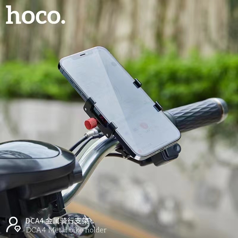 HOCO รุ่น DCA4 ที่ยึดมือถือติดมอเตอร์ไซด์และจักรยาน Metal Bike Holder ...