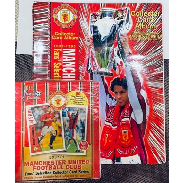 Boîte De Cartes Futera Manchester United 2000 – 36 Paquets Scellés – Collection Football – Occasion Collector