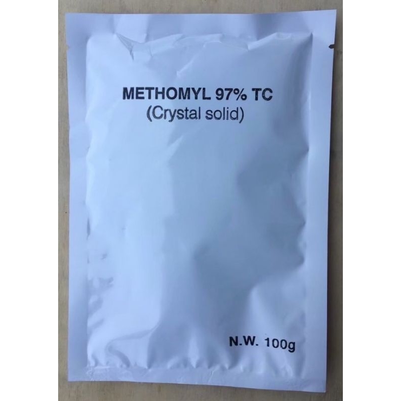 เมโทมิล (Methomyl) 100 กรัม 97% TC. ยาเบื่อ เหยื่อกำจัดต่างๆ มีราคายกแพ ...
