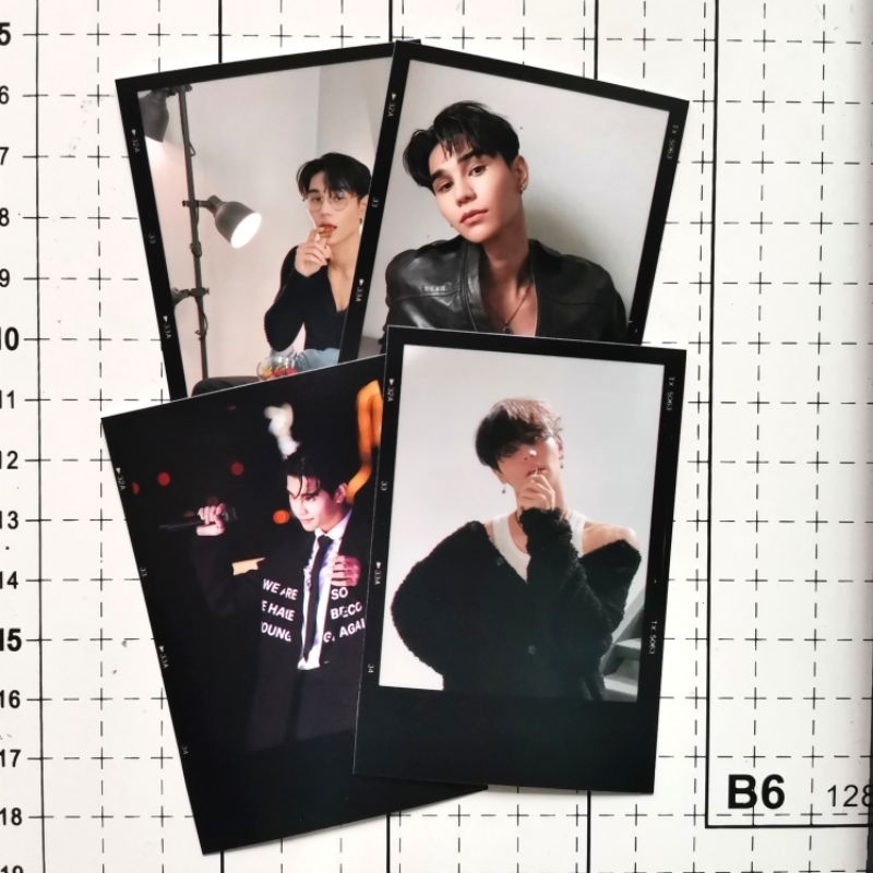 เพิ่มลายใหม่ เจฟ ซาเตอร์ - เซตรูป 2x3 นิ้ว 4 ใบ jeff satur
