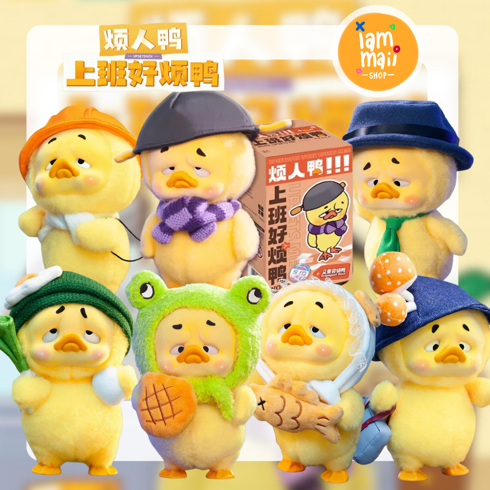 Upset Duck V1 / V2 ของแท้ พร้อมส่งจากไทย กล่องจุ่มตุ๊กตาน้องเป็ดหน้ากวน