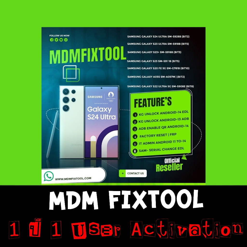 โปรแกรมซ่อมมือถือ MDM FIXTOOL Activation 1ปี | Shopee Thailand