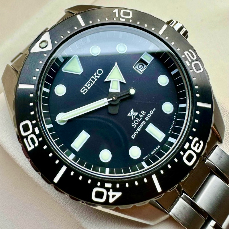 Seiko Diver Solar Titanium SBDJ013 | Shopee Thailand