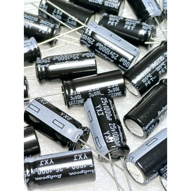 Rubycon YXJ 1000uf 25v capacitor ตัวเก็บประจุ คาปาซิเตอร์ | Shopee Thailand