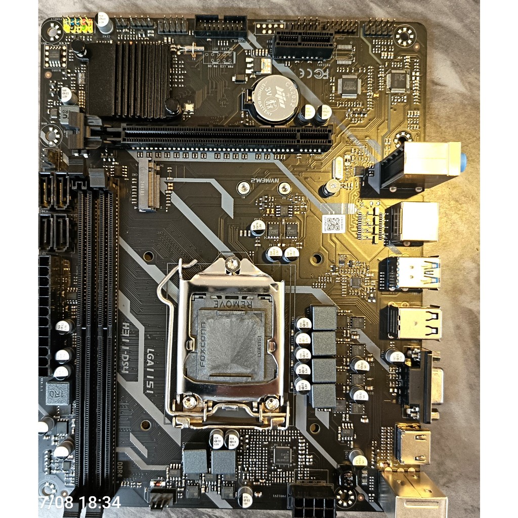 Mainboard H311 (LGA1151) สินค้าใหม่ Support Core i Gen.6/7/8/9 DDR4 M.2 ...