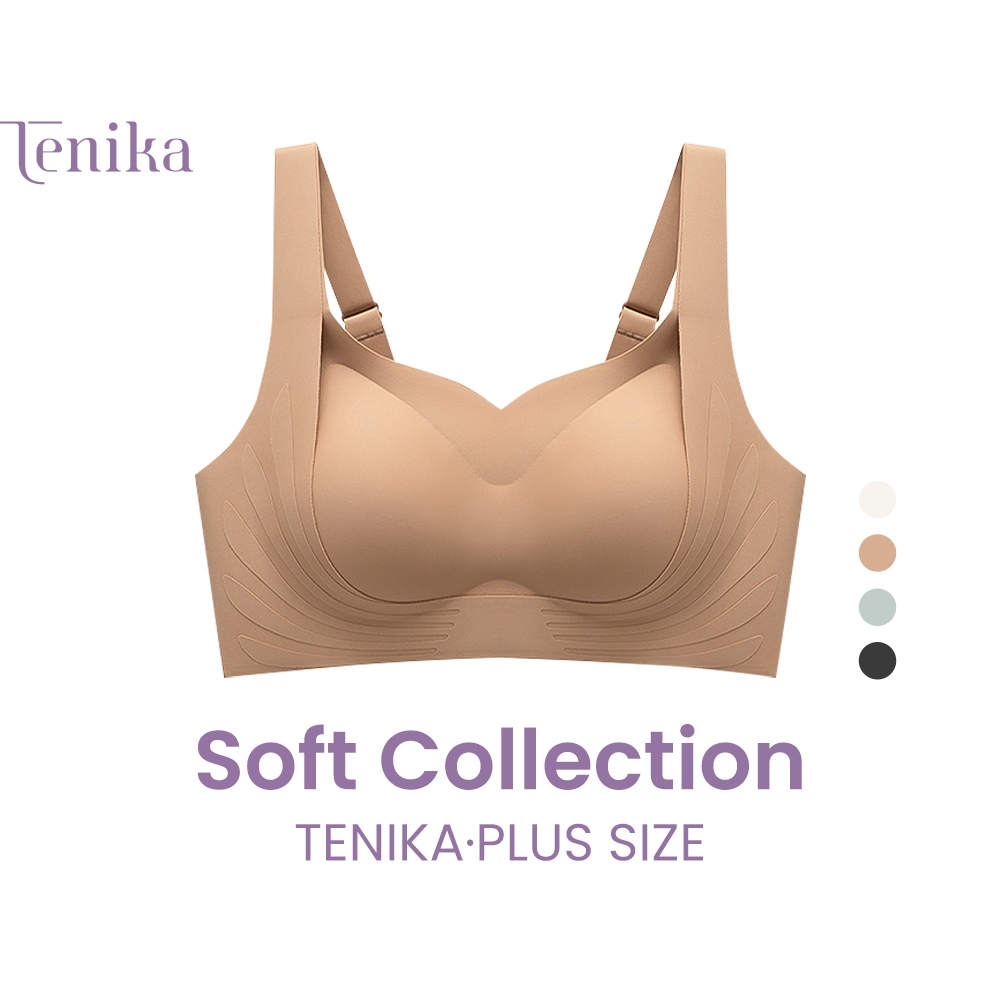 TENIKA BRA เจลลี่บรา บราไร้ขอบ ไร้โครง ใส่สบาย เนื้อผ้านิ่ม เก็บทรงดี Bra-053