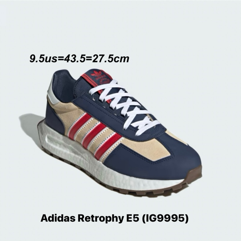 💙พร้อมส่ง💙 รองเท้า Adidas Retrophy E5 สีกรมคาดแดง (IG9995) ของแท้💯% จาก ...