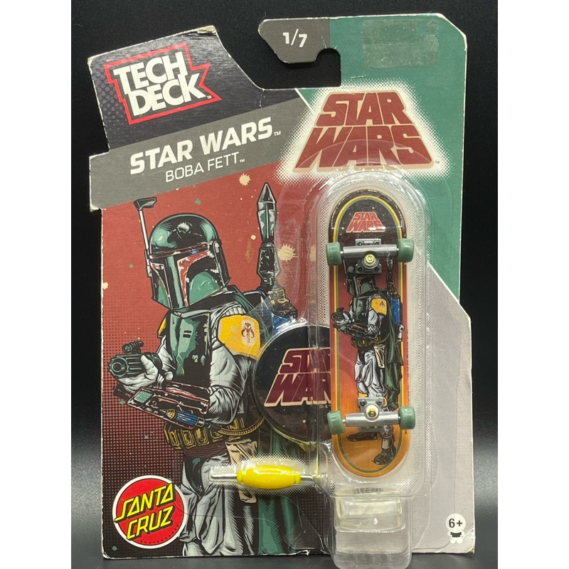 Tech Deck Star Wars TD 10 - Planches De Fingerboard Santa Cruz - Neuf Sous Blister - Jouet Exclusif