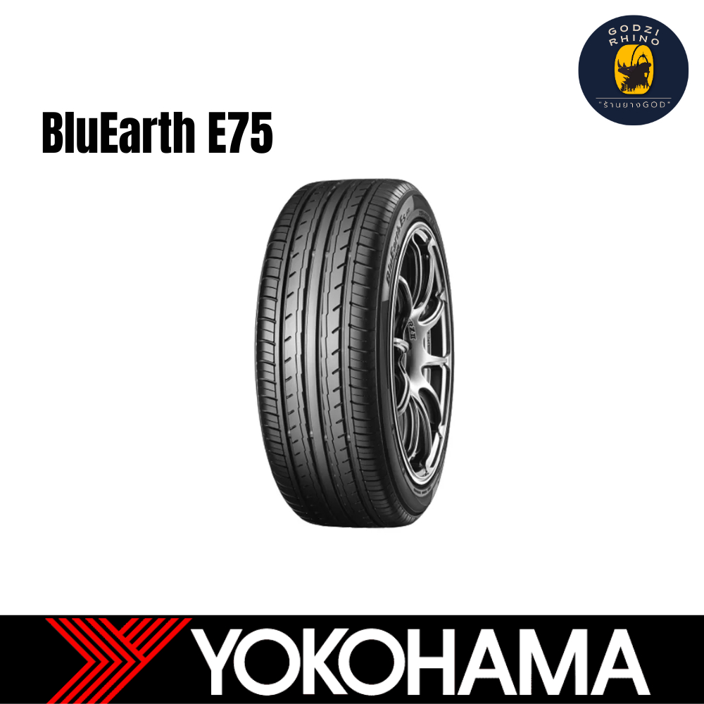 YOKOHAMA 215/60 R16 รุ่น BluEarth E75 (ราคาต่อ 2,4 เส้น) ยางใหม่ปี