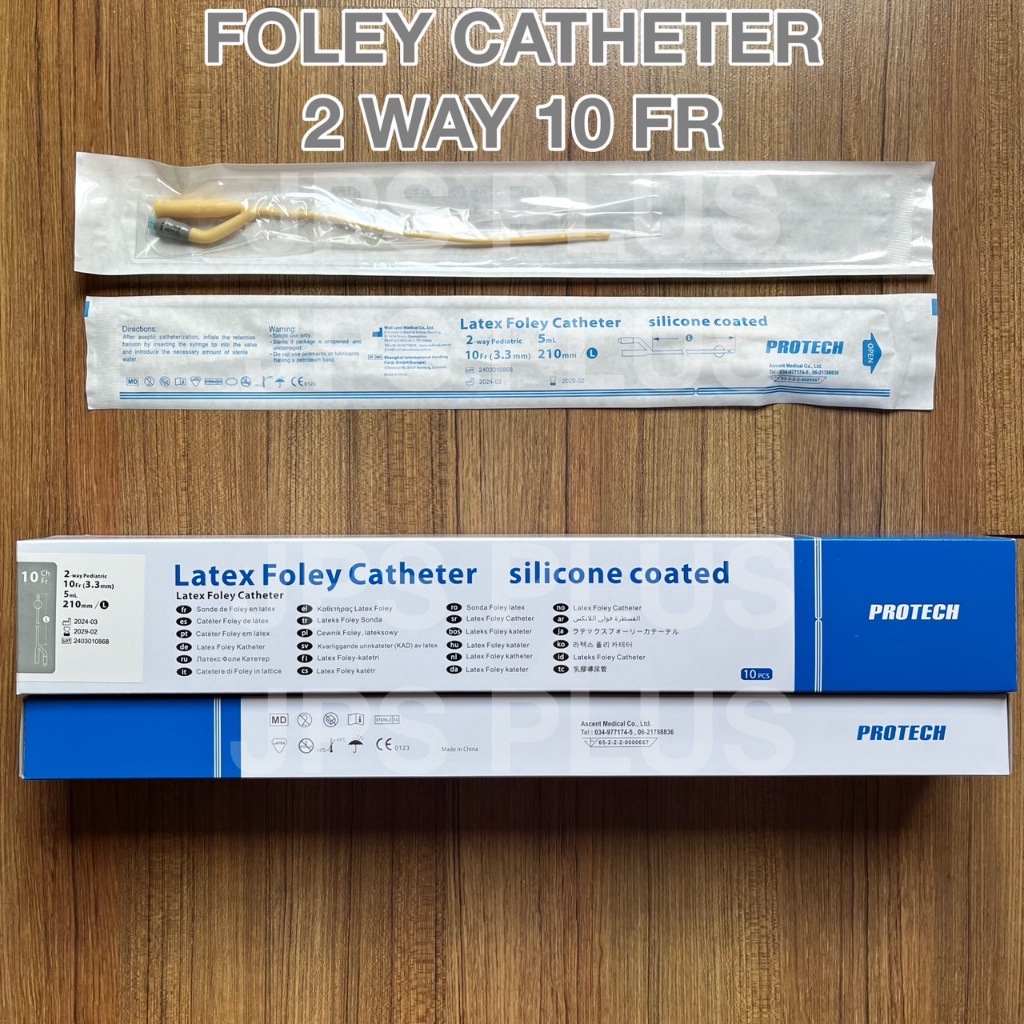 Foley Catheter 2 way เบอร์ 8 , 10 , 12 , 22 , 24 สายสวนปัสสาวะ 2 ทาง ...