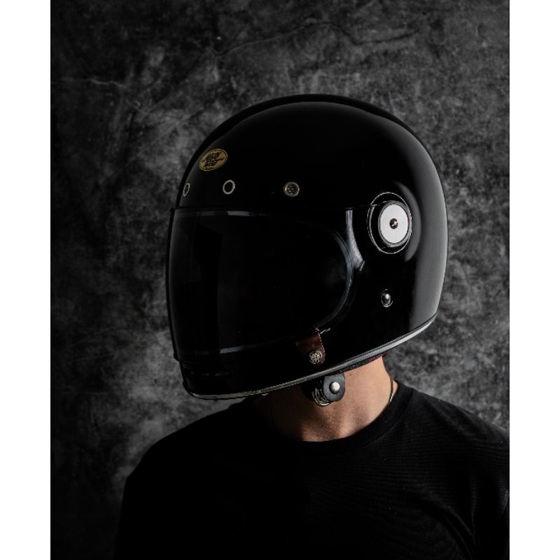 Helmshell x MototwistBKK Asphalt helmet หมวกกันน็อคเต็มใบคลาสสิคเเท้ ...
