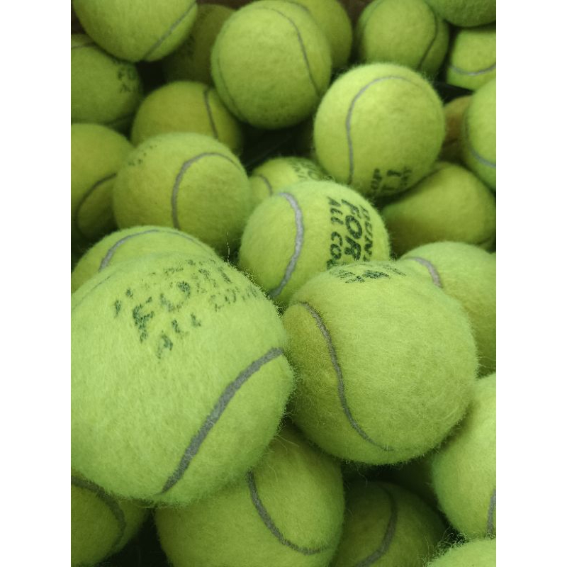 ลูกเทนนิสมือสอง สภาพ 35-45%ยี่ห้อ dunlop fort &wilson สภาพ 55-80% อื่นๆ ...