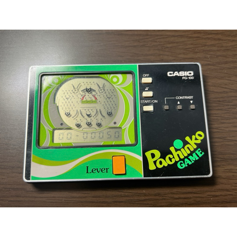 Casio PG-100 Pachinko Game (1983) - Jeu électronique Portatif RARE, Testé Une Fois