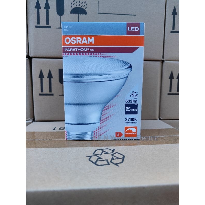 หลอดแอลอีดี PARATHOM Dimmable รุ่นPAR30-75 10วัตต์ 927/E27(ปรับหรี่ไฟ ...