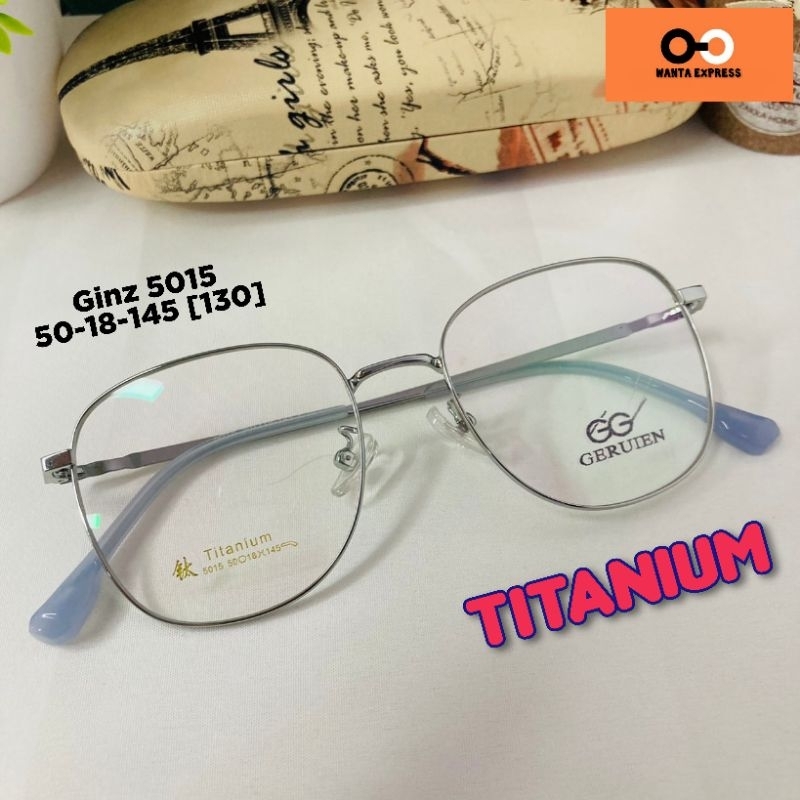 แว่นตาผู้หญิง เบาๆ สไตล์เกาหลี TITANIUM 5015 พร้อมเลนส์ แว่นสายตาสั้น ...