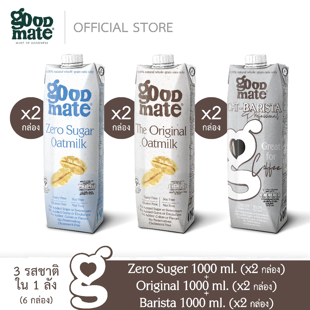 รีวิว Goodmate Oat Milk