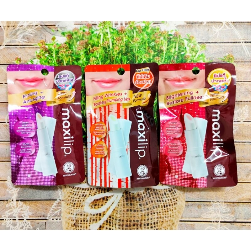 Mentholatum Maxilip เมนโทลาทั่ม แม็กซี่ลิป (ของแท้ฉลากไทย) | Shopee ...