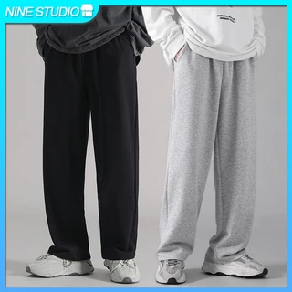 โปรโมชั่น Flash Sale : กางเกงวอร์ม กางเกงขายาวผู้ชาย เวลาว่าง สรุปง่ายๆง่ายๆ การออกกำลังกายที่เหมาะสม สีดำและสีพื้น