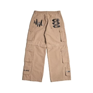 NWL24 NWLxGETRICHEASY 06 Cargo Pant Ovaltine กางเกงคาร์โก้