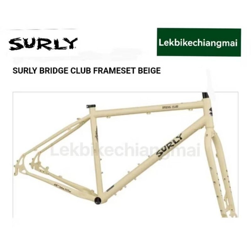 Frame Set Surly Bridge Club Beige SM,MD | Shopee Thailand