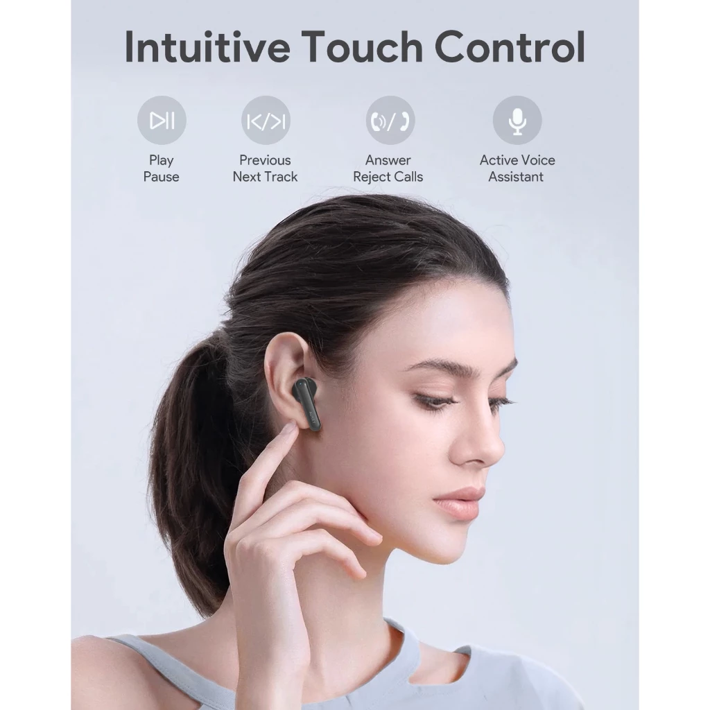 AUKEY EP-B2 หูฟังไร้สาย True Wireless In-Ear Bluetooth 5.4 With Hybrid ANC