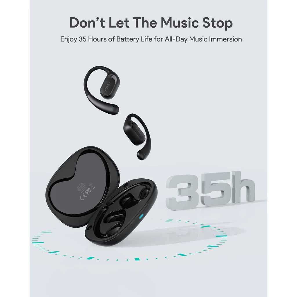 AUKEY EP-S1 หูฟังไร้สาย Bluetooth 5.4 True Wireless