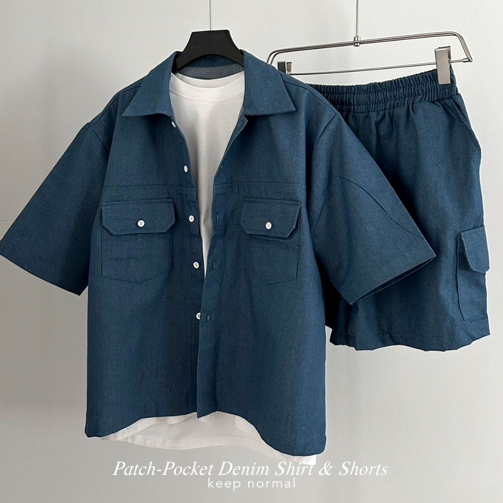 Reiji Cropped Pocket Shirt