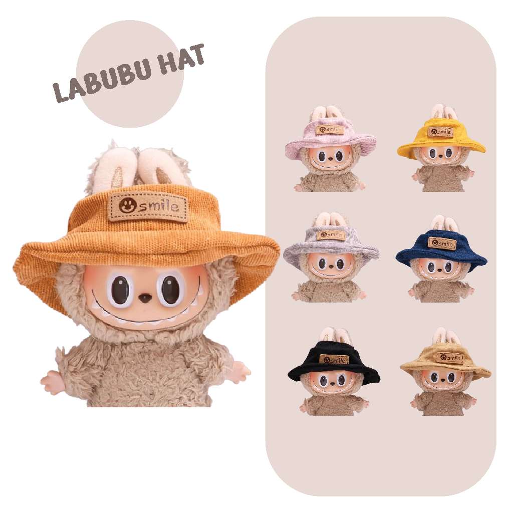 (ขายเฉพาะหมวก) หมวกสำหรับสวมลาบูบู้ อุปกรณ์เสริม Labubu พร้อมส่ง ...
