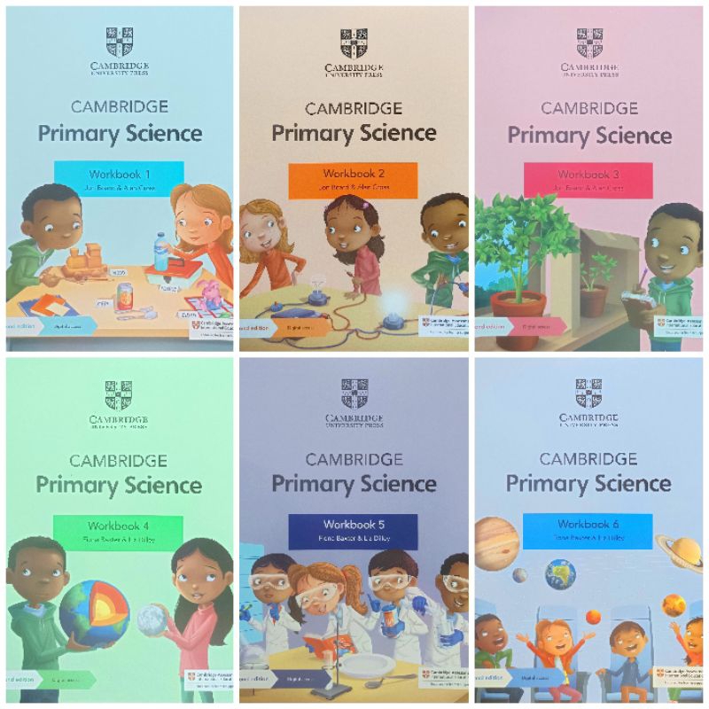 Cambridge primary science workbook 1 6 cambridge shopee thailand
