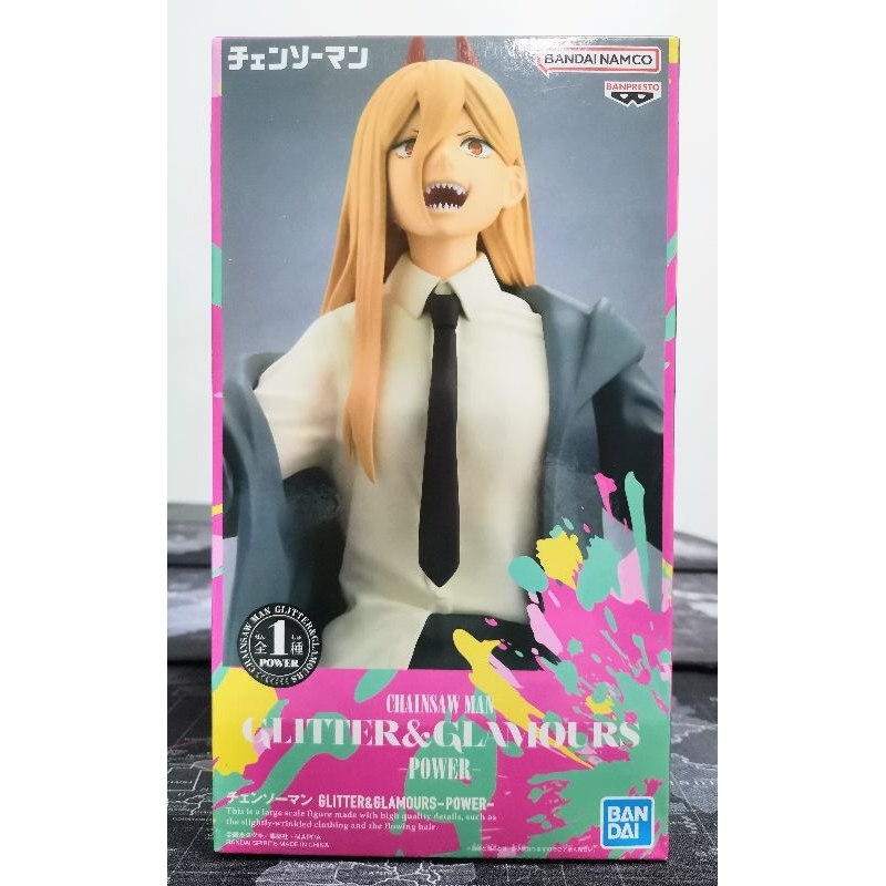 Banpresto Chainsaw Man Power Figura - Glitter & Glamours, Altezza 20 Cm - Foto 4