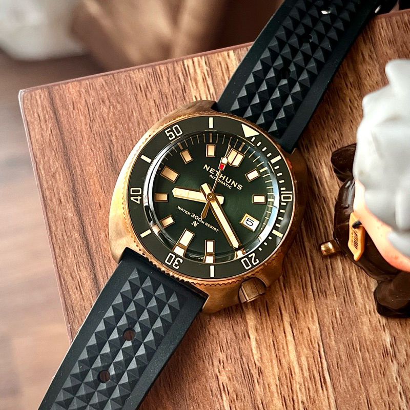 นาฬิกา Nethuns Aqua Bronze(AB301) วัสดุ Bronze, Automatic นาฬิกา Nethuns Aqua Bronze(AB301) วัสดุ Bronze, Automatic