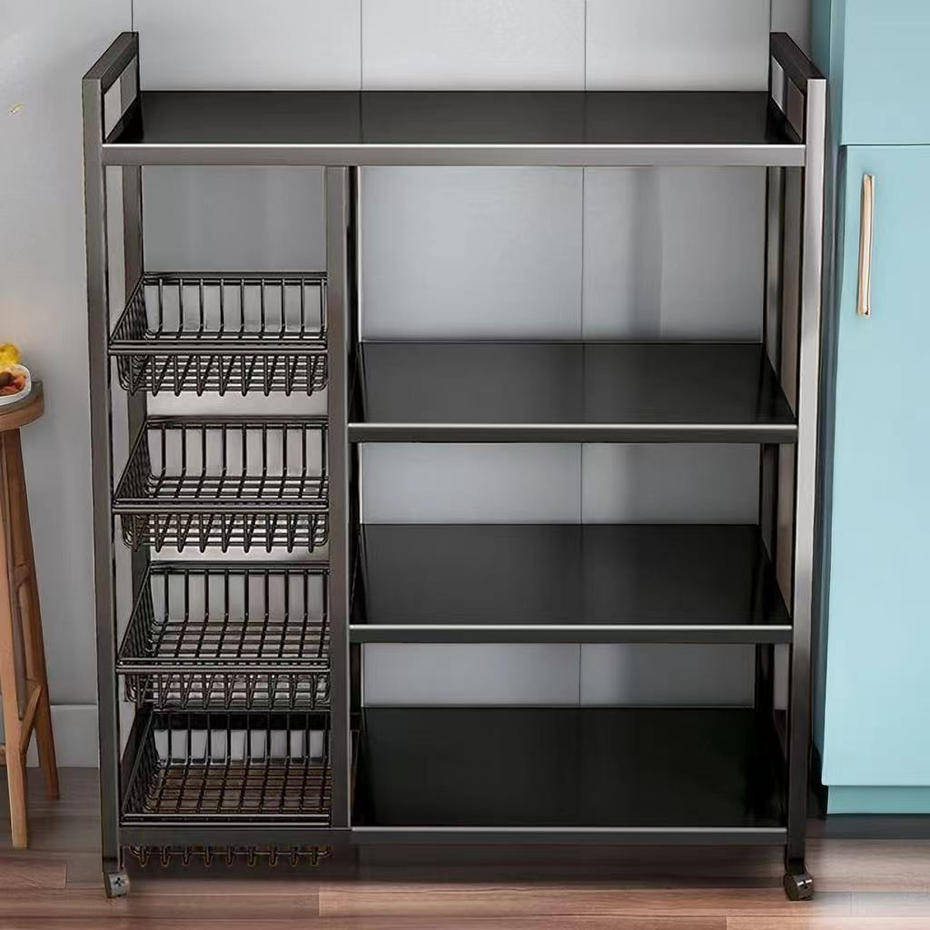 ชั้นวางห้องครัวตั้งอยู่บนพื้น-multi-layer-mobile-storage-shelf-multifunctional-free-punch-free-จัดเก็บชั้นวางหนา