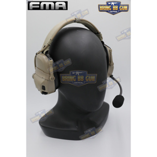 หูฟังสื่อสารตัดเสียงได้ ทรง Ops-Core AMP ยี่ห้อ FMA ( shooting headset noise reduction)