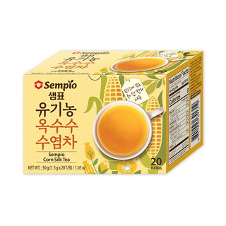 [ของแท้] 유기농옥수수수염차 Sempio Organic Corn Silk Tea (ชาไหมข้าวโพด 20 ถุง) 30g