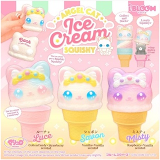 สกุชชี่ Ibloom Angel Cat Ice Cream Squishy