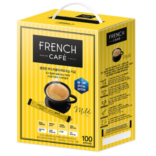 กาแฟสำเร็จรูปเกาหลี-french-cafe-แบ่งขาย-5t-10t-20t-นัมยาง-10-9g-pcs