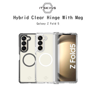 iTskins Hybrid Clear Hinge With Mag เคสใสกันกระแทกเกรดพรีเมี่ยม เคสสำหรับ Galaxy Z Fold5 (ของแท้100%)